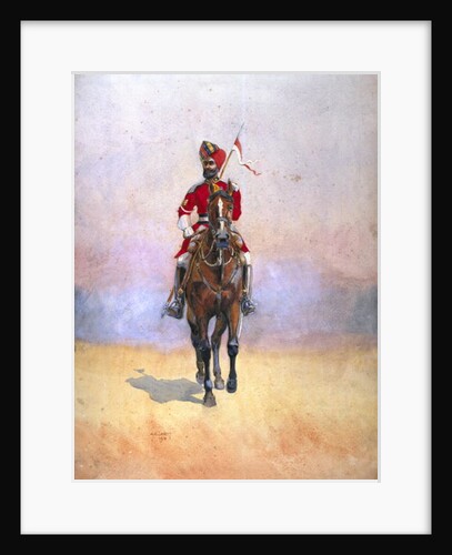 Governor's Bodyguard, Bombay, Musalman Rajput by Alfred Crowdy Lovett