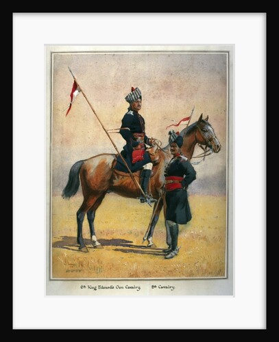 Soldiers of the 6th Edward's Own Cavalry and the 8th Cavalry by Alfred Crowdy Lovett