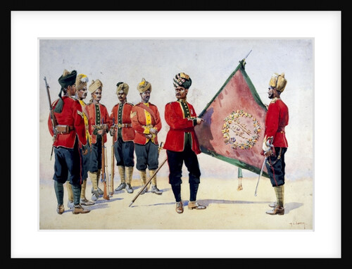 Soldiers of the Carnatic Infantry by Alfred Crowdy Lovett