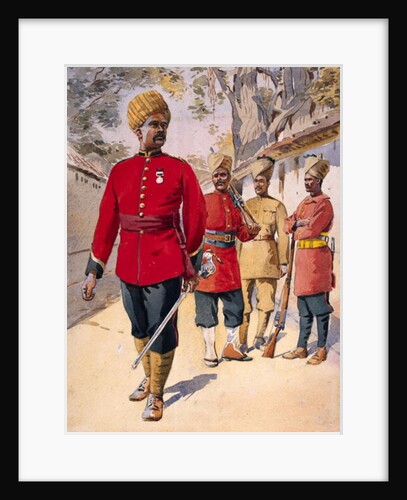 Soldier of the Mahratta Light Infantry by Alfred Crowdy Lovett
