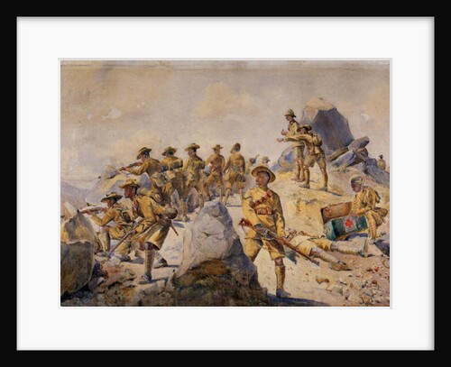 Soldiers of the 4th Gurkha Rifles by Alfred Crowdy Lovett