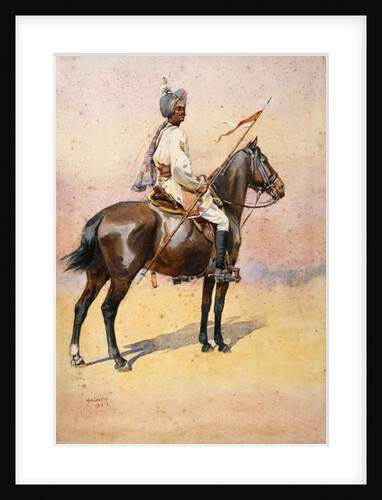 Jodphur Sardar Risala, Ratore Rajput by Alfred Crowdy Lovett