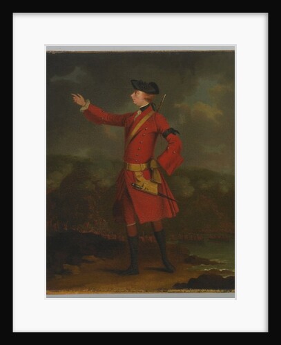 Portrait of General Wolfe by J.S.C. Schaak