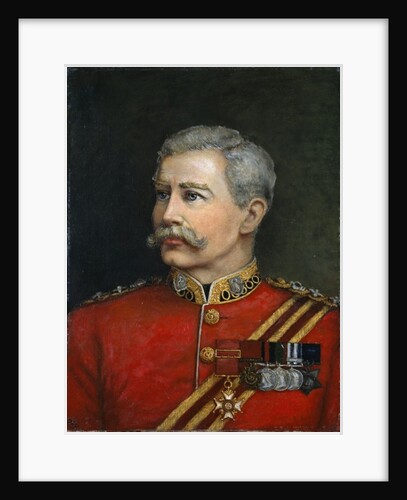 Colonel Hugh Shaw VC CB, Royal Irish Regiment, 1885 by English School