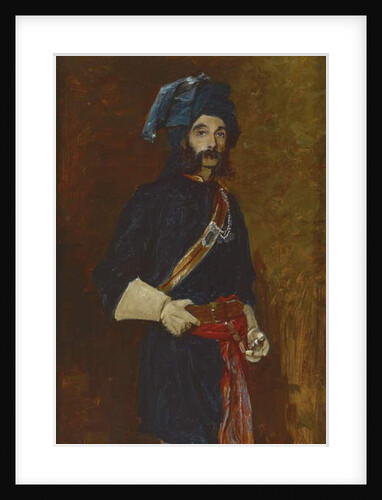 Surgeon John Henry Sylvester, 11th Bengal Cavalry, c.1865, 1885 by Colin Hunter