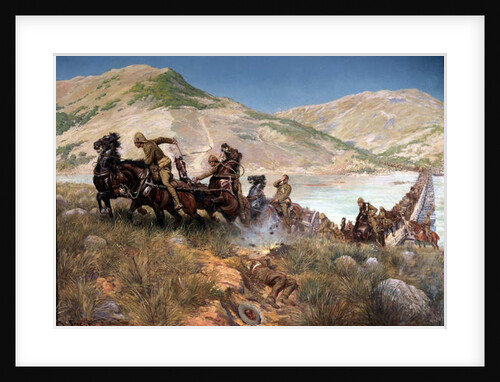 Buller''s Final Crossing of the Tugela, February 1900 by Georges Bertin Scott