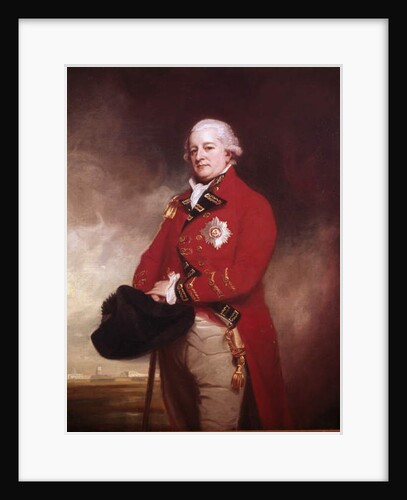 Major-General Sir Archibald Campbell of Inverneil and Ross KB, Governor and Commander-in-Chief, Madras, 1790 by George Romney