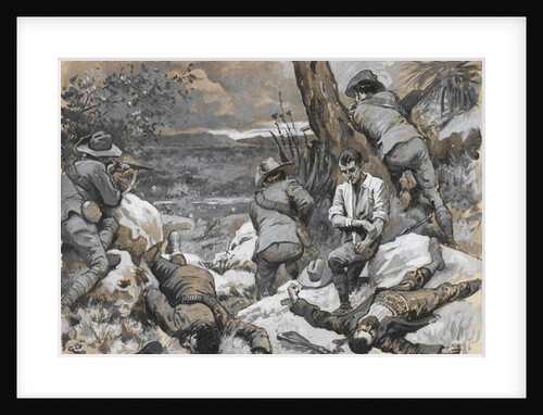 The Boer Attack on Caesars Camp: A Hot Corner with the Border Mounted Rifles, 1900 by Gordon Frederick Browne