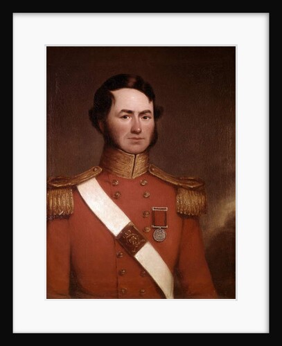 Lieutenant John Reid, 54th Regiment of Foot, 1835 circa by Unknown Artist