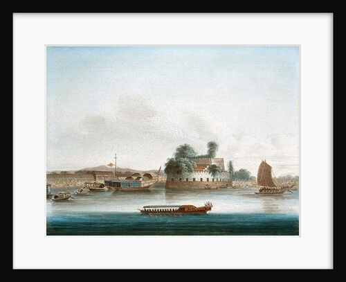 A Fort on the Canton River, 1st China War, 1840 circa by Unknown Artist