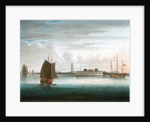 A Fort on the Canton River, 1st China War, 1840 circa by Unknown Artist