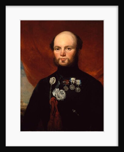 Major Thomas Moorhouse, 35th Bengal Native Infantry, 1855 circa by Unknown Artist