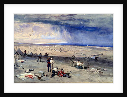 Camp of the 3rd Division, 15 July 1855 by William 'Crimea' Simpson