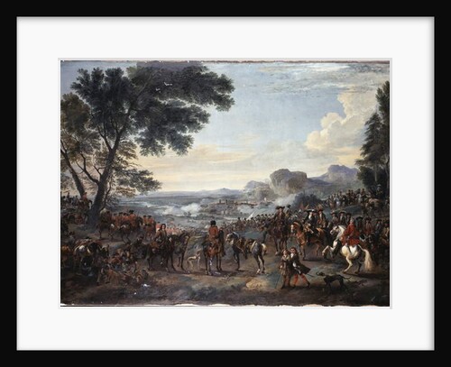 King William III and his army at the Siege of Namur, 1695 by Jan Wyck