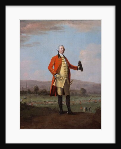 Sir Armine Wodehouse, MP, at a Review of his Regiment near Norwich, 1759 circa by David Morier
