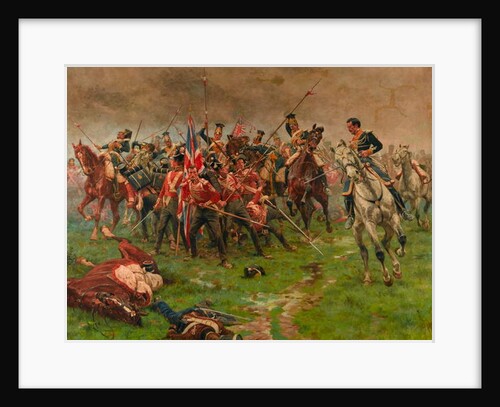 The Flag. Albuhera, May 16, 1811 by William Barnes Wollen