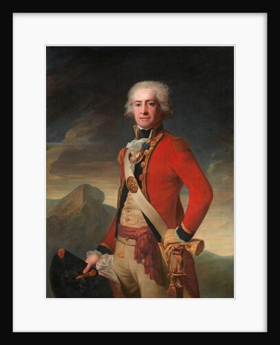 Lieutenant-Colonel Francis Richardson, 1st Foot Guards, 1792 by Jean Laurent Mosnier
