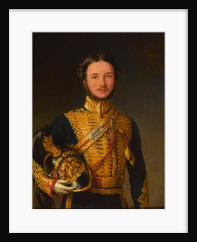 An Officer of the 1st Troop, Bombay Horse Artillery, 1850 circa by Unknown Artist