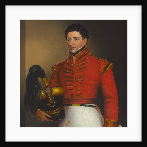 Captain Charles de Beauvoir Chepmell, 53rd Regiment of Foot, 1829 circa by Unknown Artist