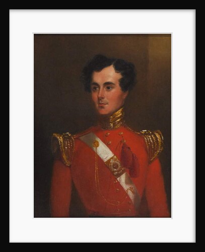 Ensign Lincoln Stephen Cotterell Hough, 18th Bombay Native Infantry, 1838 circa by Unknown Artist