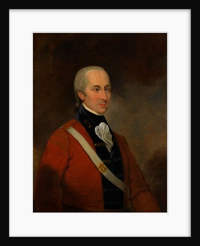 Captain Gustavus Nicolls, 1st Battalion, 1st Regiment of Foot, 1780 circa by Unknown artist