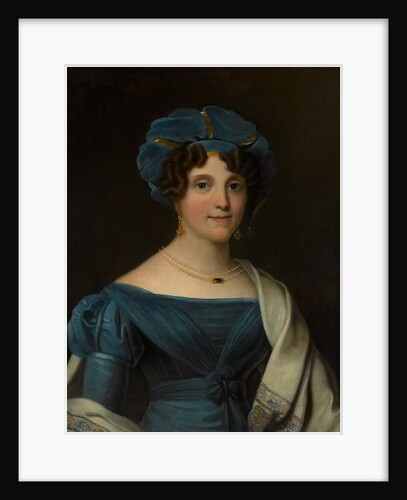 Lady Nicolls, Wife of Major-General Sir Jaspar Nicolls KCB, 1827 circa by Noel Norman Carter