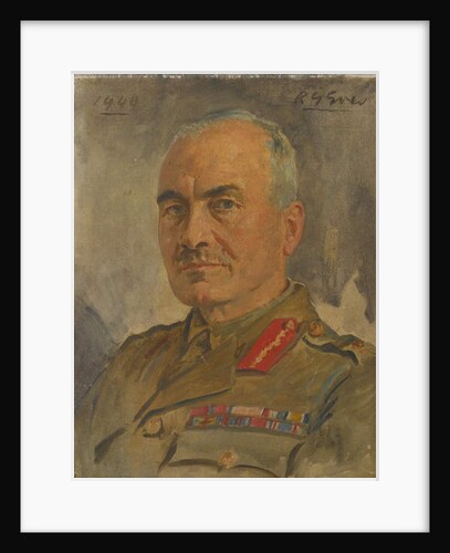 Lieutenant General Sir Ronald Forbes Adam Bt, 1940 circa by Reginald-Grenville Eves