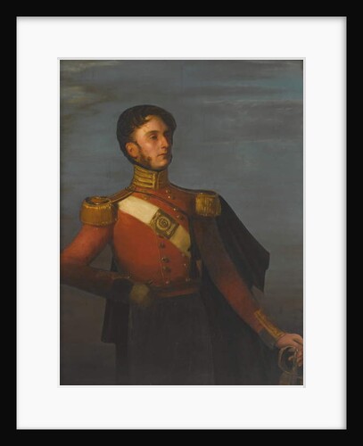 A Captain of the 13th Bengal Native Infantry, 1840 circa by Unknown Artist