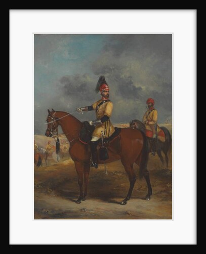 An Officer of the 1st Bengal Irregular Cavalry, 1850 circa by Henry Martens