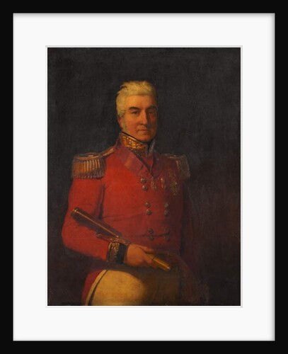 Major-General Sir William Morison KCB, Madras Army Staff, 1845 circa by Unknown Artist