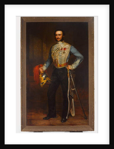 Captain John Grant Malcolmson VC, 3rd Bombay Light Cavalry, 1860 circa by Chevalier Louis-William Desanges