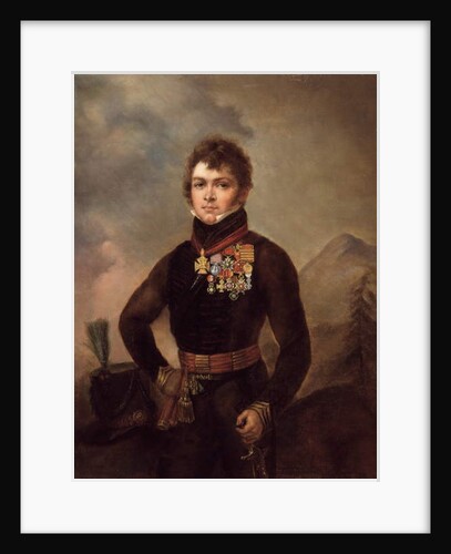 Major Sir John Scott Lillie, 7th Cacadores, Portuguese Army, 1820 circa by Unknown Artist