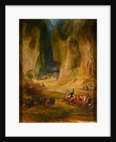 Trukkee, 28th February 1845, an incident during Sir Charles Napiers Hill campaign in Baluchistan, 1845 by English School