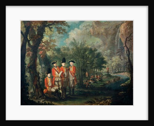 The 25th Regiment of Foot in Minorca, c.1771 by Giuseppe Chiesa
