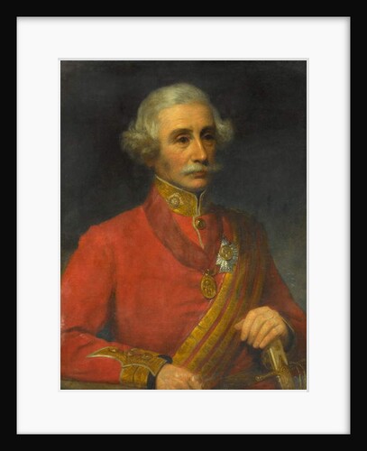 Major-General Sir Peter Melvill KCB, Bombay Army Staff, 1860 circa by Unknown Artist