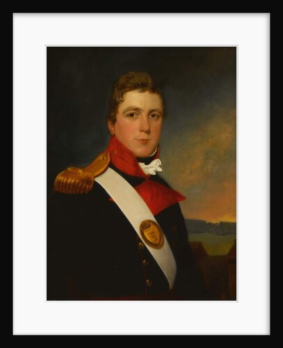 Major Christopher Hodgson, Bombay Artillery, 1814 by William John Newton
