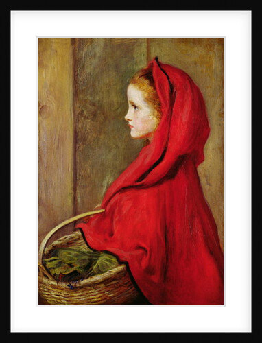 Red Riding Hood by John Everett Millais