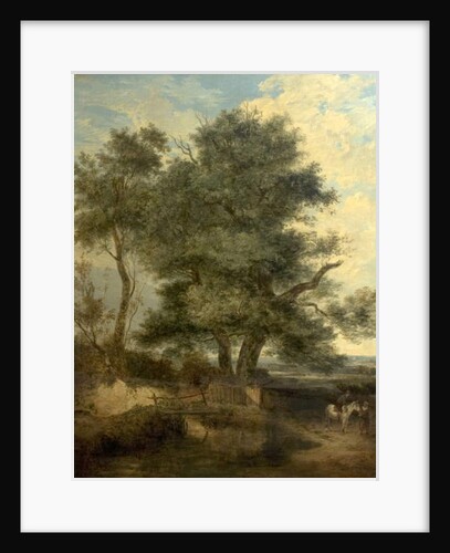 Trees by a Brook, c.1818 by John Crome