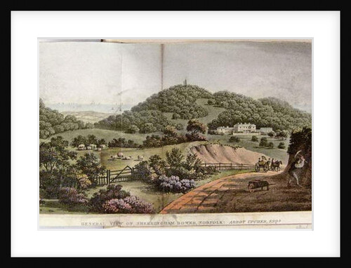General View of Sherringham Bower, Norfolk: Abbot Upcher, c.1812 by Humphry Repton