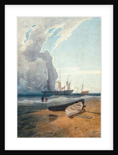 The Mars, Riding at Anchor off Cromer, c.1807 by John Sell Cotman