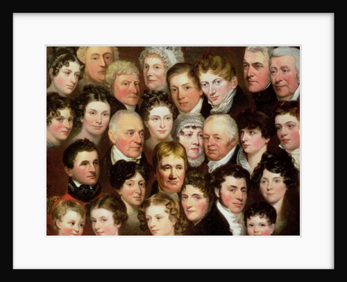 The Harvey Family of Norwich, c.1820 by Joseph Clover