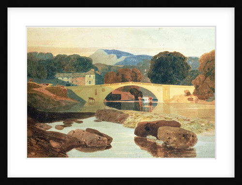 Greta Bridge, Yorkshire, 1810 by John Sell Cotman