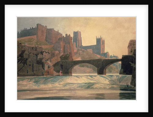 Durham Castle and Cathedral, c.1809-10 by John Sell Cotman