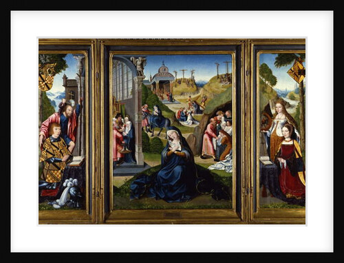 The Ashwellthorpe Triptych of the Seven Sorrows of Mary by Master of the Legend of the Magdalen