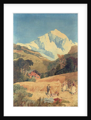 View of the Jungfrau-Horn, 1809 by John Sell Cotman