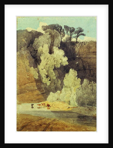 On the River Greta, Yorkshire by John Sell Cotman