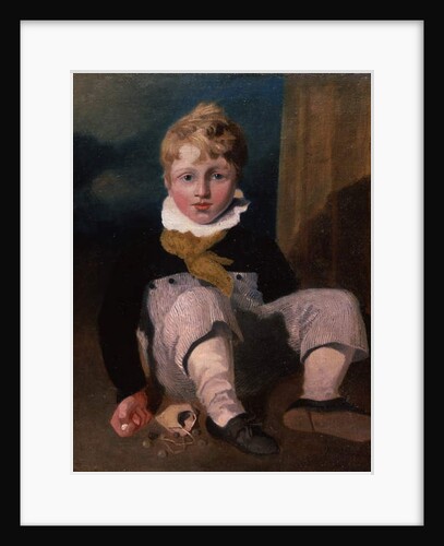 Boy at Marbles 1808 by John Sell Cotman