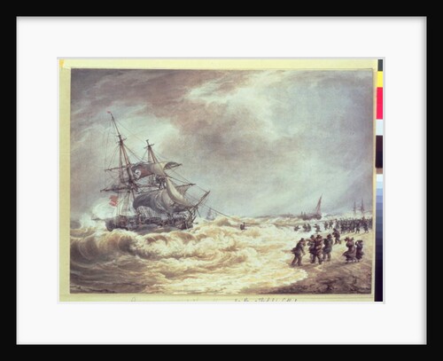 Rescue of a Crew at Gorleston by John Cantiloe Joy