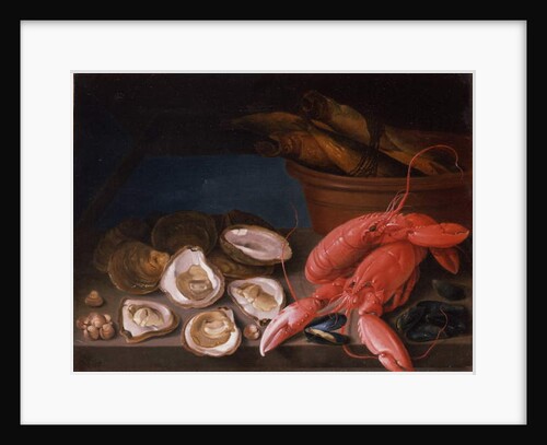 Still Life of Lobsters by James Sillett