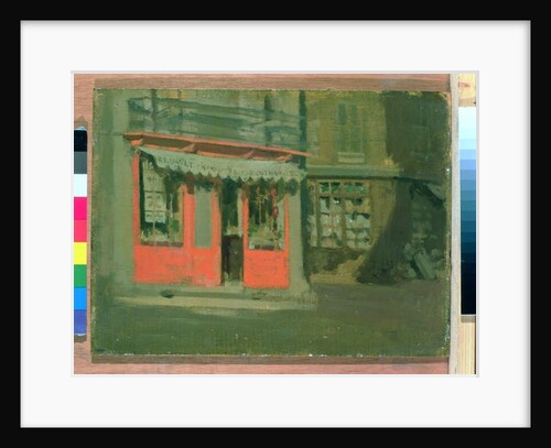 The Red Shop by Walter Richard Sickert